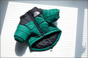 The Dog Face Fashion Warm Raincoat Dog Pet Padded Jacket |Puffer Jacket