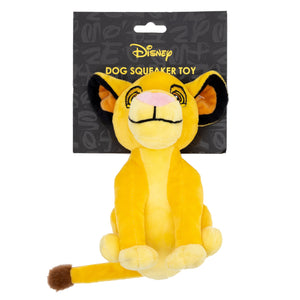 Lion King's Simba Squeaker Plush Dog Toy - Disney The Lion King Young Simba
