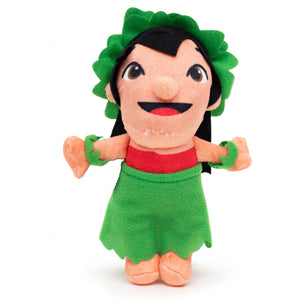 Disney Hula Stitch Squeaker Plush - Lilo and Stitch Lilo Hula Dance Full Body Pose