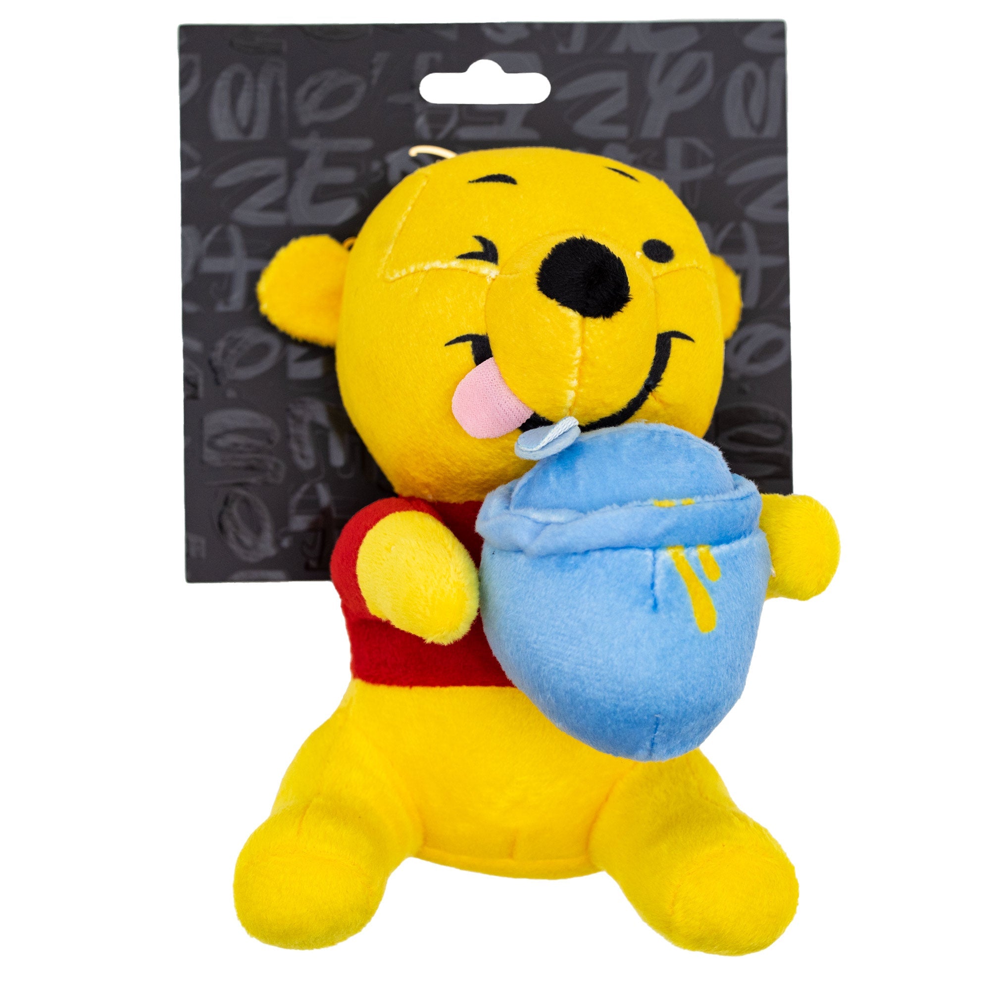 Disney Squeaker Plush Dog Toy - Winnie the Pooh Winking Hunny Pot