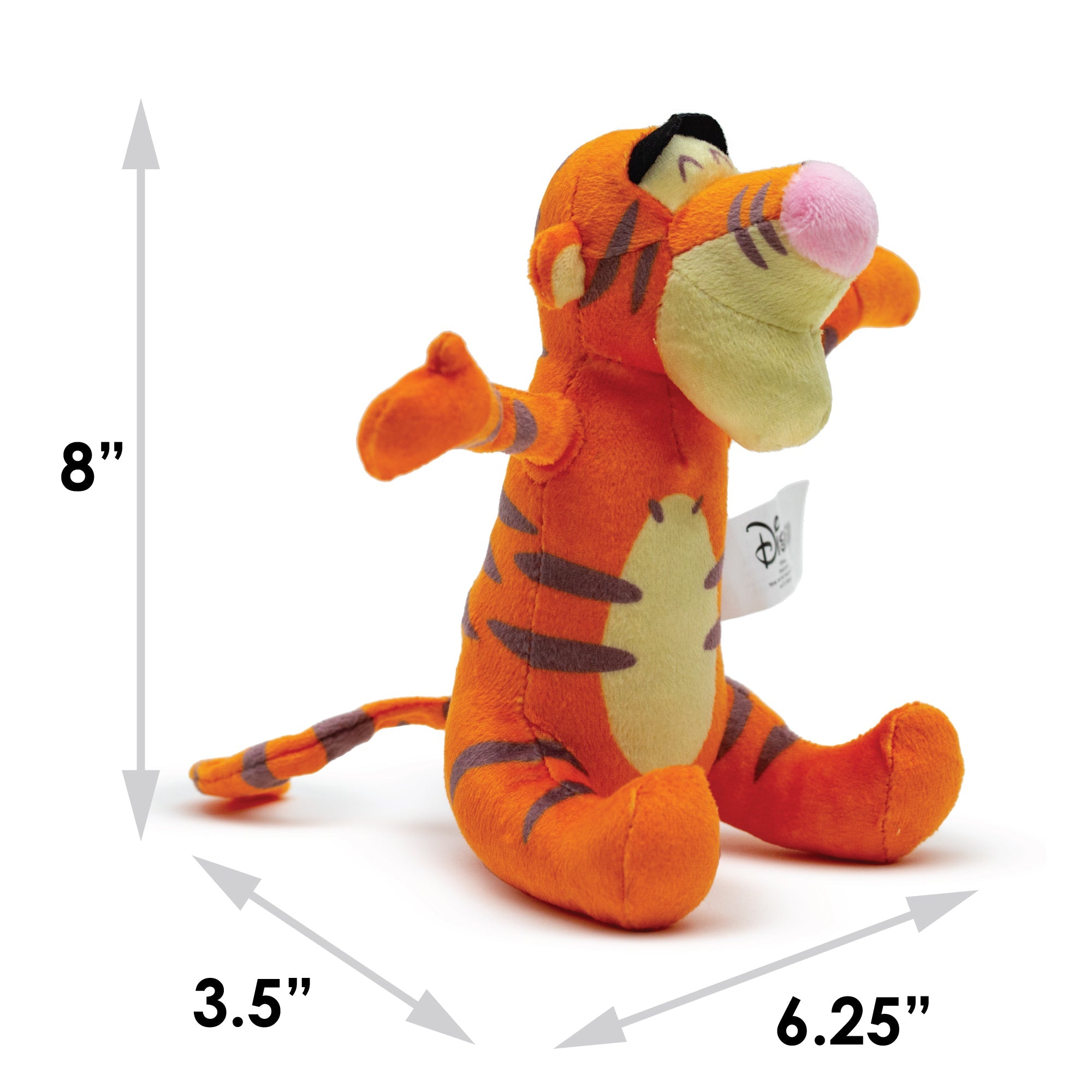 Disney's Tigger Squeaker Plush DogToy - Winnie the Pooh Tigger Arms Up