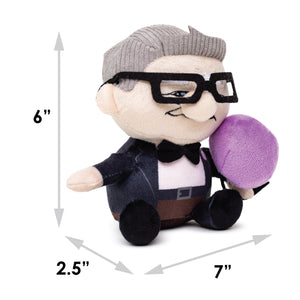 Disney's Up Carl Squeaker Plush Dog Toy - Up! Carl with Balloon Dog Toy