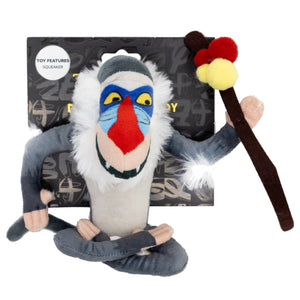 Lion King's Rafiki Squeaker Plush Dog Toy - Disney The Lion King Rafiki