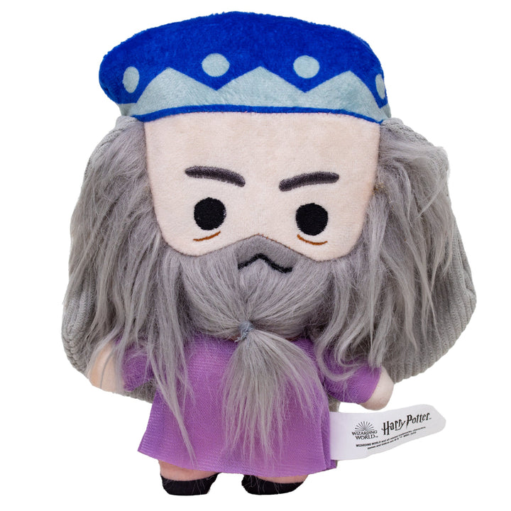 Dog Toy Harry Potter Dumbledore Squeaker Plush - Standing Charm Full Body Pose