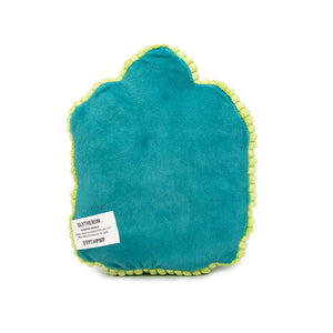 Dog Toy Squeaker Plush - Harry Potter Slytherin Snake Charm Crest Blues