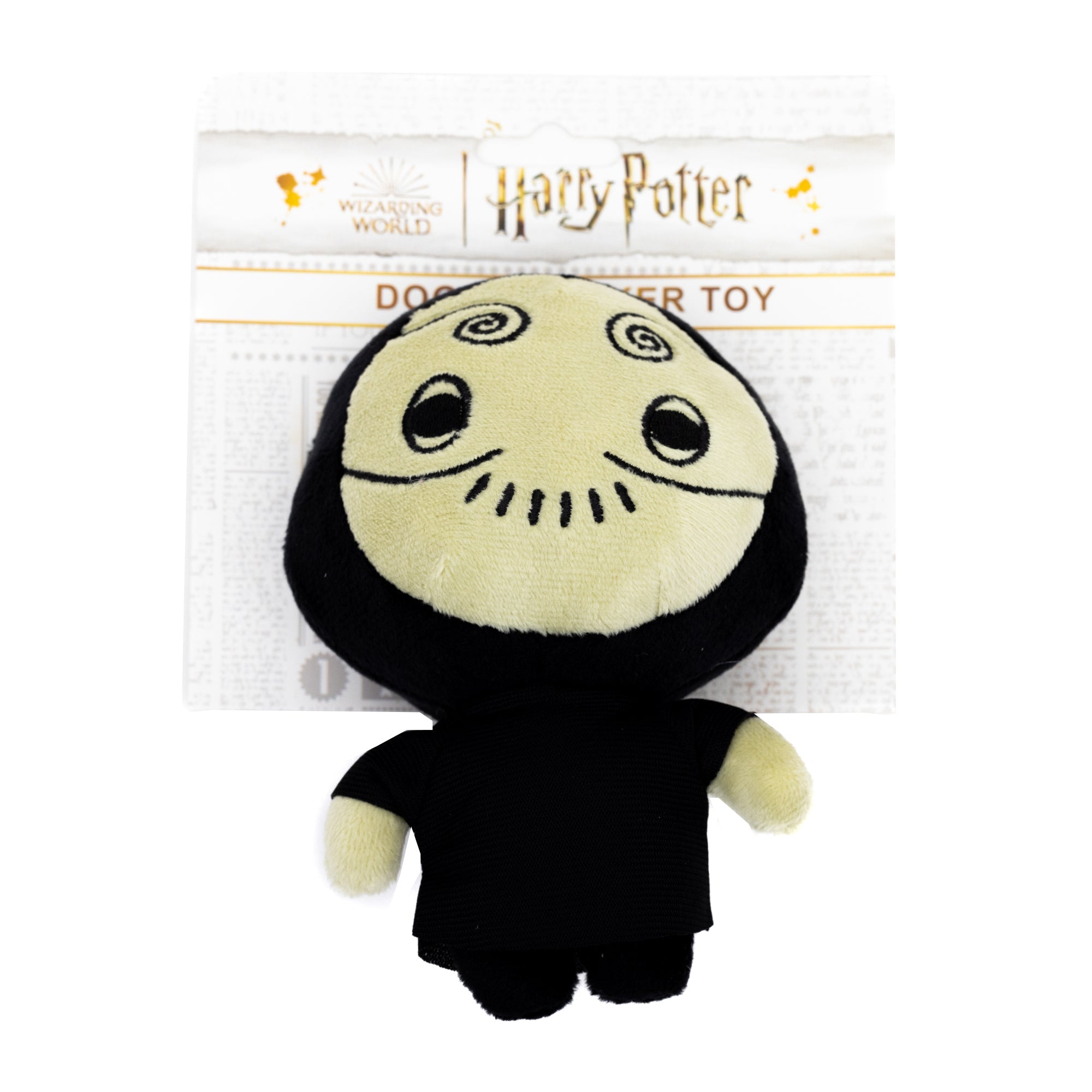 Harry Potter Chibi Death Eater Squeaker Plush Dog Toy - Harry Potter Chibi Death Eater Full Body Pose