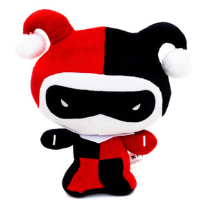 DC Comics Chibi Harley Quinn Squeaker Plush Dog Toy - DC Comics Chibi Harley Quinn Standing Pose