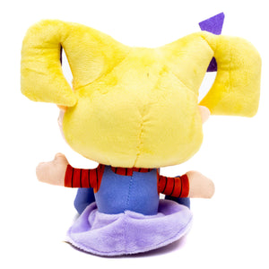 Rugrats Angelica Pickles Squeaker Plush Dog Toy - Rugrats Angelica Pickles Full Body Sitting Pose