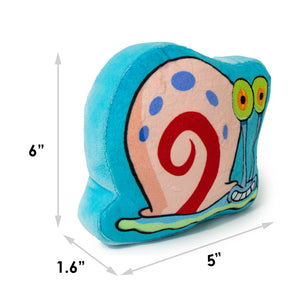 SpongeBob Squarepants' Gary the Snail Squeaker Plush Dog Toy - SpongeBob SquarePants Gary the Snail Smiling