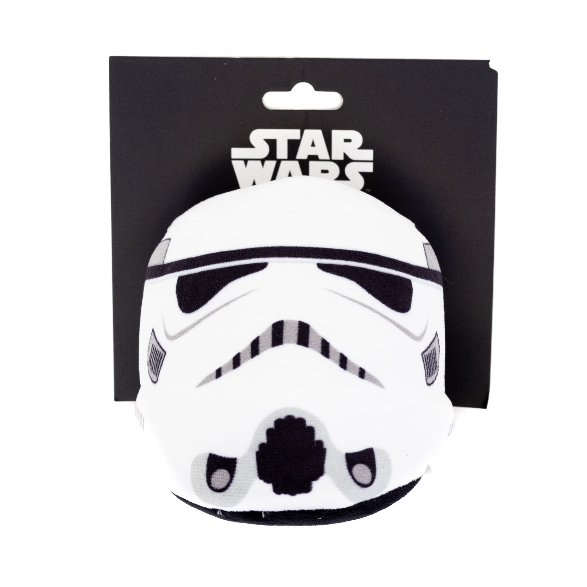 Star Wars Stormtrooper Helmet Squeaker Plush Dog Toy - Stormtrooper Helmet White