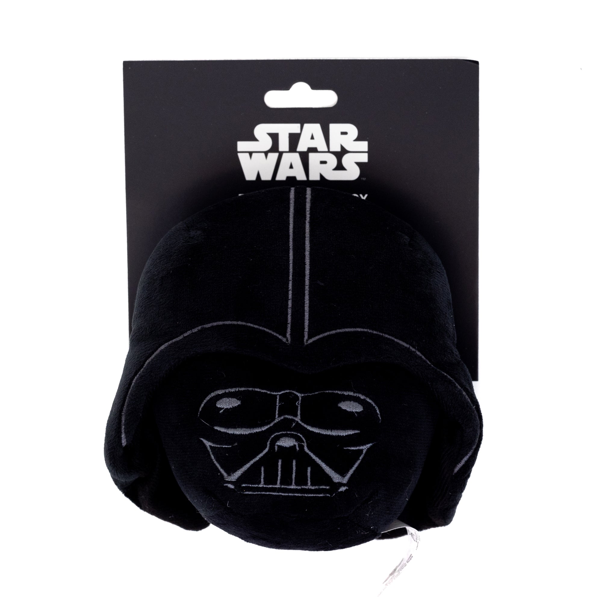 Star Wars Darth VaderSqueaker Plush Dog Toy  - Darth Vader Helmet Black
