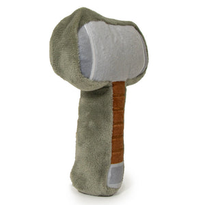 Thor's Hammer Squeaker Plush Dog Toy |