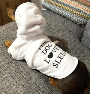 Luxury Pet Dog Bathrobe | Dog Pajamas Sleeping Clothes |Pet Apparel