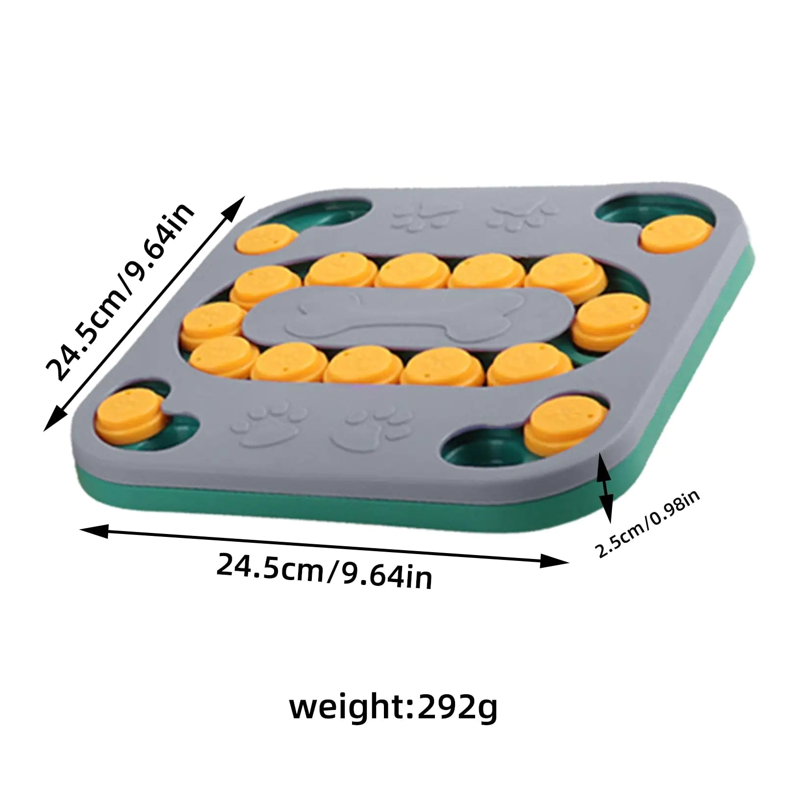 Interactive Dog Puzzle Toy |Slow Treat Feeder