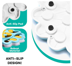 Flower Dog Puzzle Toys for Smart Dogs| Treat Dispensing Mental Stimulation Toys Dog/Cat Puzzle Feeder Dog Enrichment Toys Interactive Dog Toys for Boredom (Flower)