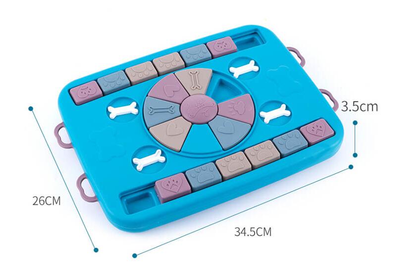 Interactive Puzzle Feeder: The Brain Game That Makes Mealtime AMAZING!| Dog Toys for All Sizes