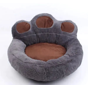 Paw-Shaped Teddy Pet Bed | XS and S sized Pet Bed