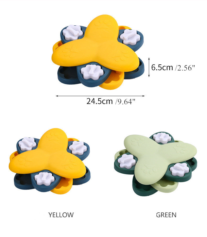 Interactive Spinning Dog Slow Feeder Toy for Interactive Fun| Spinning Slow Feeder