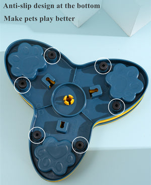 Interactive Spinning Dog Slow Feeder Toy for Interactive Fun| Spinning Slow Feeder
