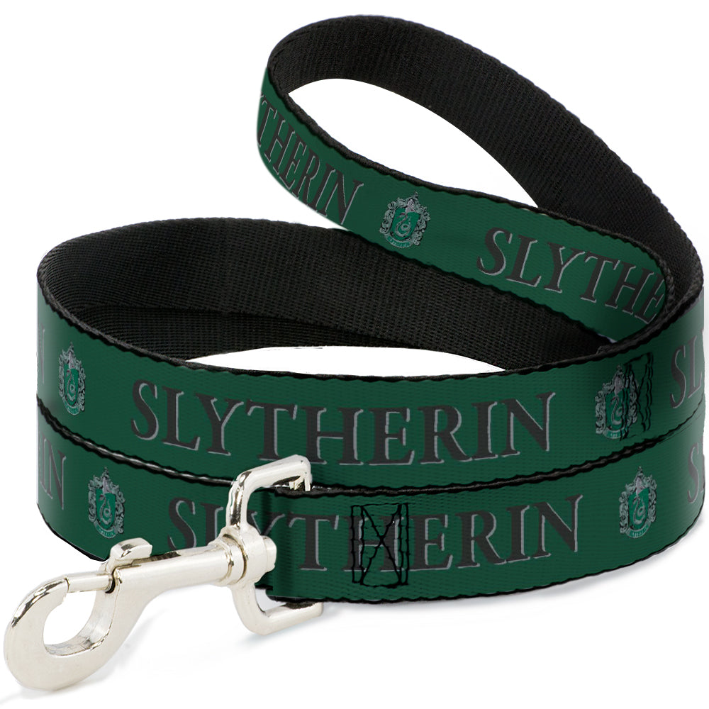 Dog Leash - Harry Potter SLYTHERIN & Crest Green/Black