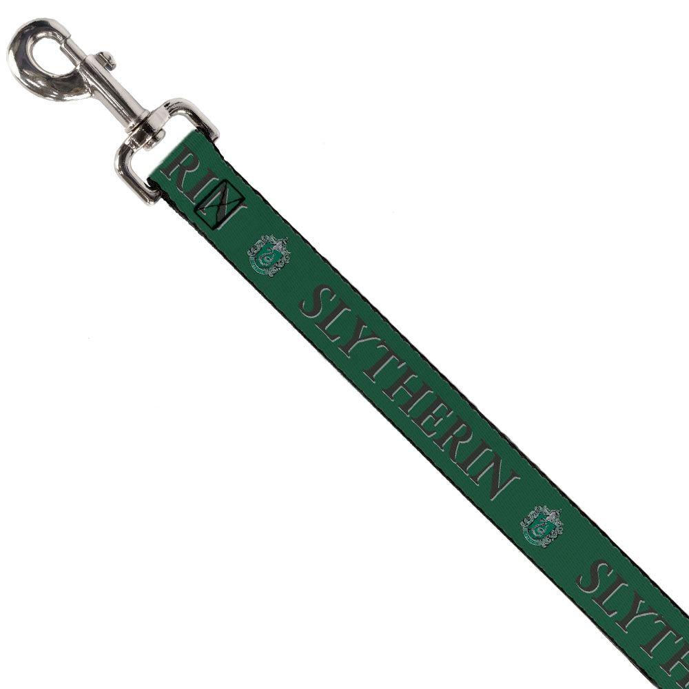 Dog Leash - Harry Potter SLYTHERIN & Crest Green/Black