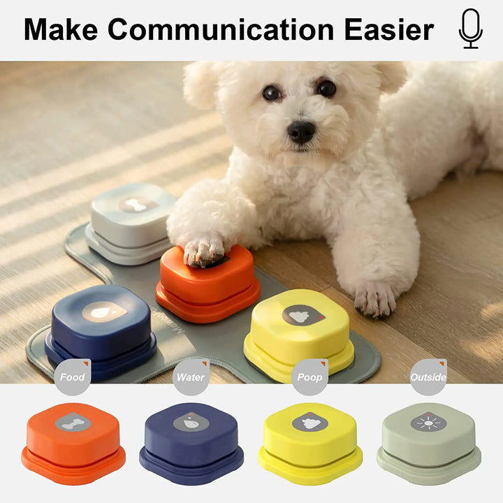 Bark Academy Pro Interactive Voice Training Bell for Dogs |Vocal Training Interactive Toy Bell Ringer