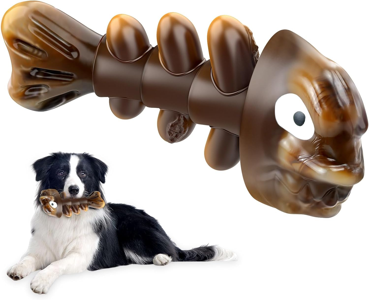 Dog Toys for Aggressive Chewers: Chew Toys for Training and Cleaning - Dog Toys for Large Dogs - Indestructible Dog Toy to Keep Them Busy