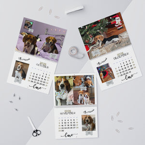 Quail Ridge Pocket Beagle 2026 Wall Calendar – Cute Beagle Photo Calendar for Dog Lovers