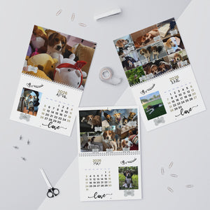 Quail Ridge Pocket Beagle 2026 Wall Calendar – Cute Beagle Photo Calendar for Dog Lovers