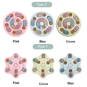 Interactive Dog Feeding Puzzle Toy for Training