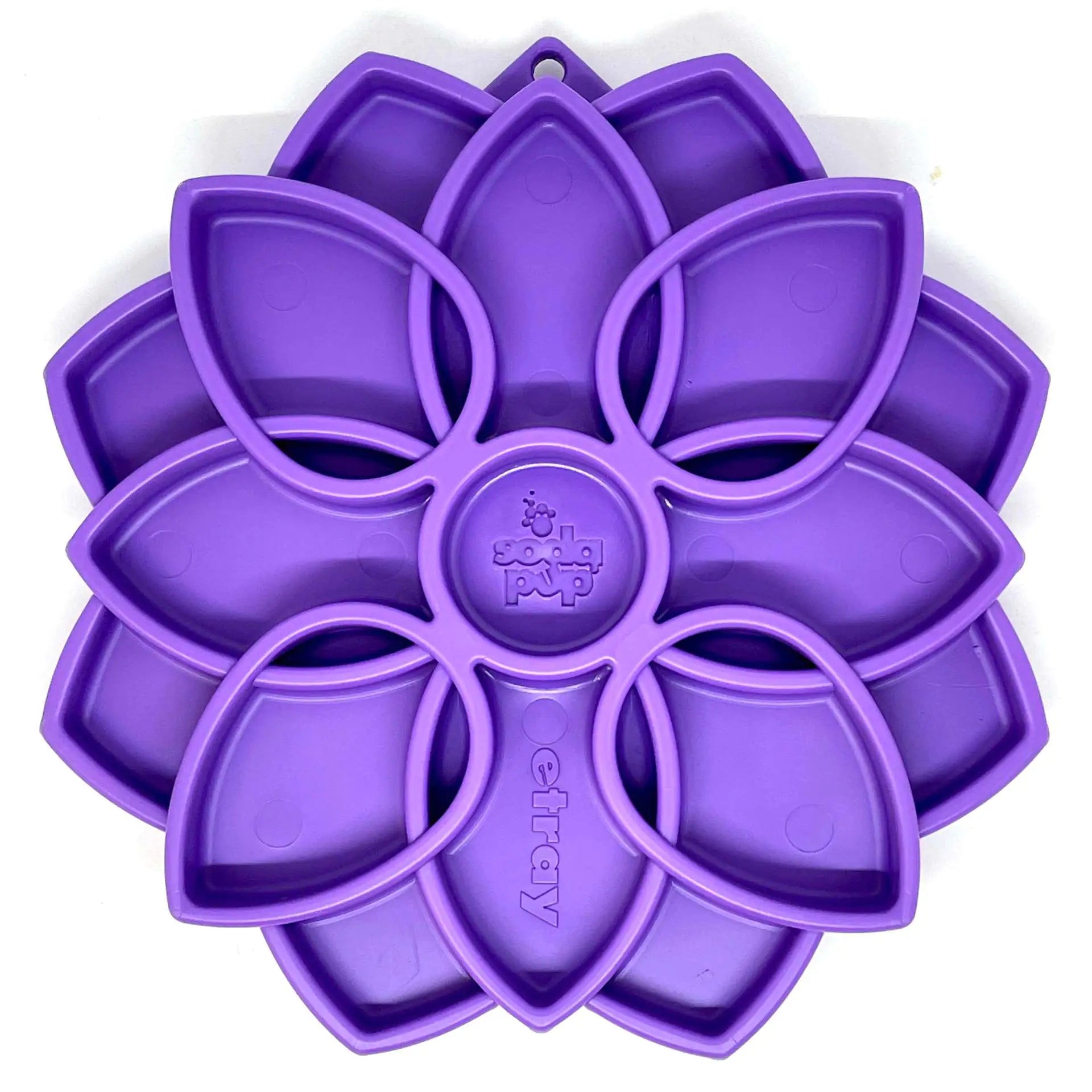 Mandala Slow Feeder Lick Mat for Dogs & Cats (M/L) – Green, Blue, Pink, Yellow or Purple