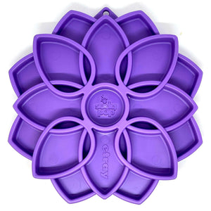 Mandala Slow Feeder Lick Mat for Dogs & Cats (M/L) – Green, Blue, Pink, Yellow or Purple