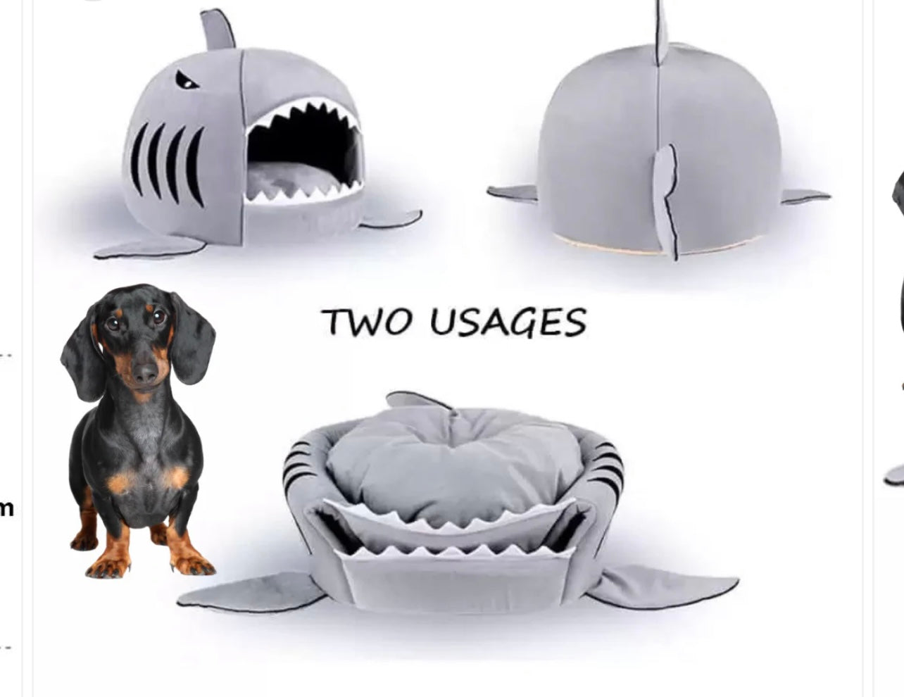 Cozy Shark Dog Bed | Where Comfort Meets Classic Cinema