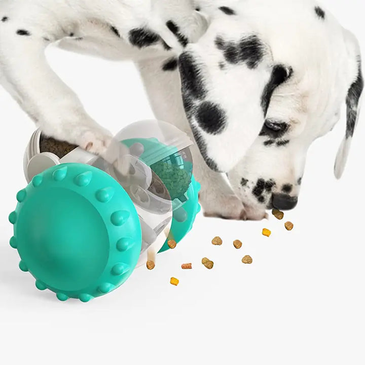 Interactive Tumbler Dog Toy Food Dispenser - Mental Stimulation & Slow Feeder for Dogs