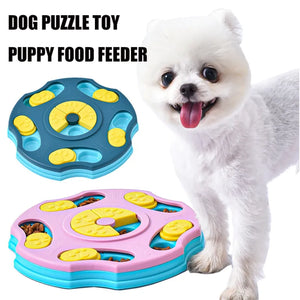 Interactive Dog Food Bowl for Aggressive Chewers