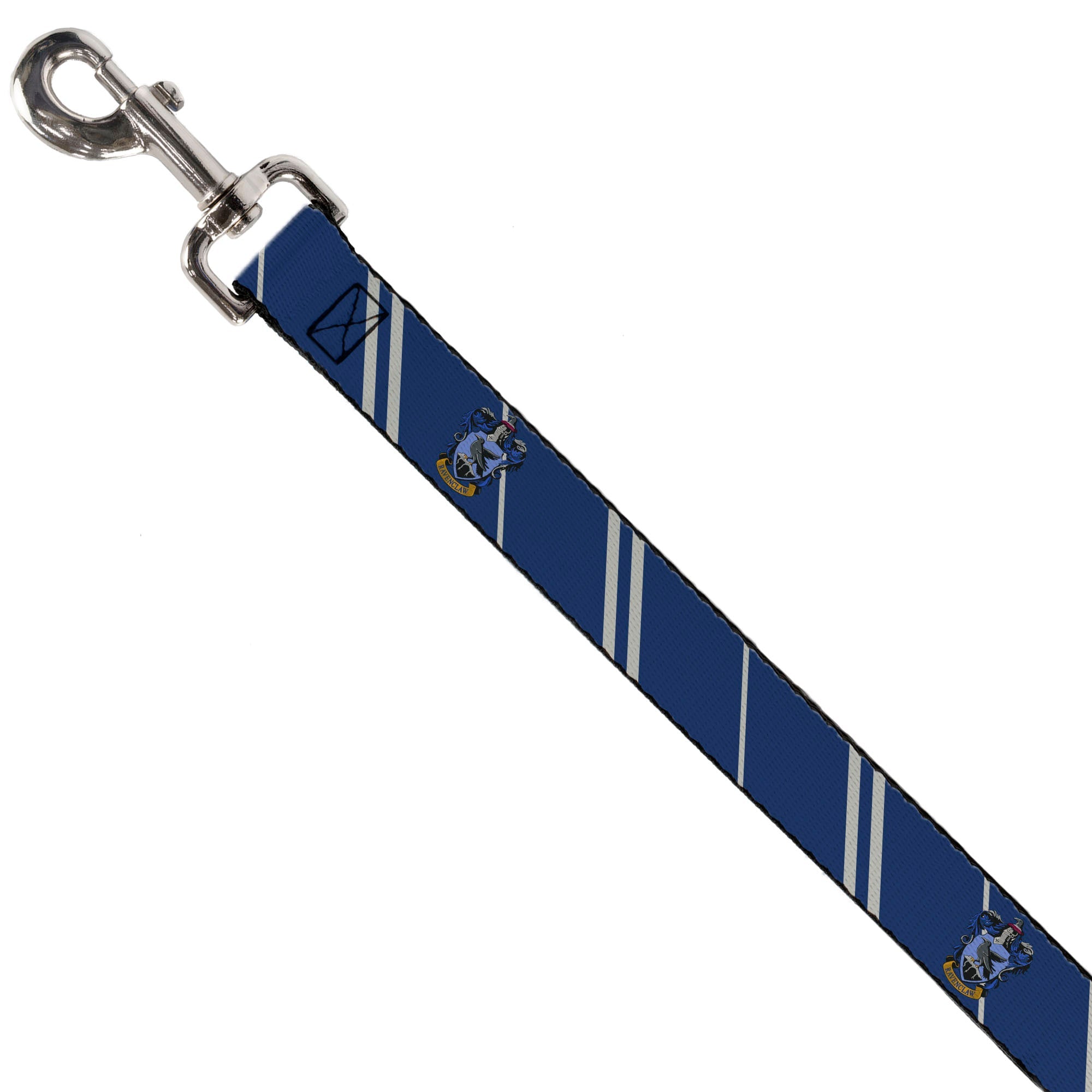 Harry Potter Dog Leash - RAVENCLAW Crest/Stripe Blue/Gray
