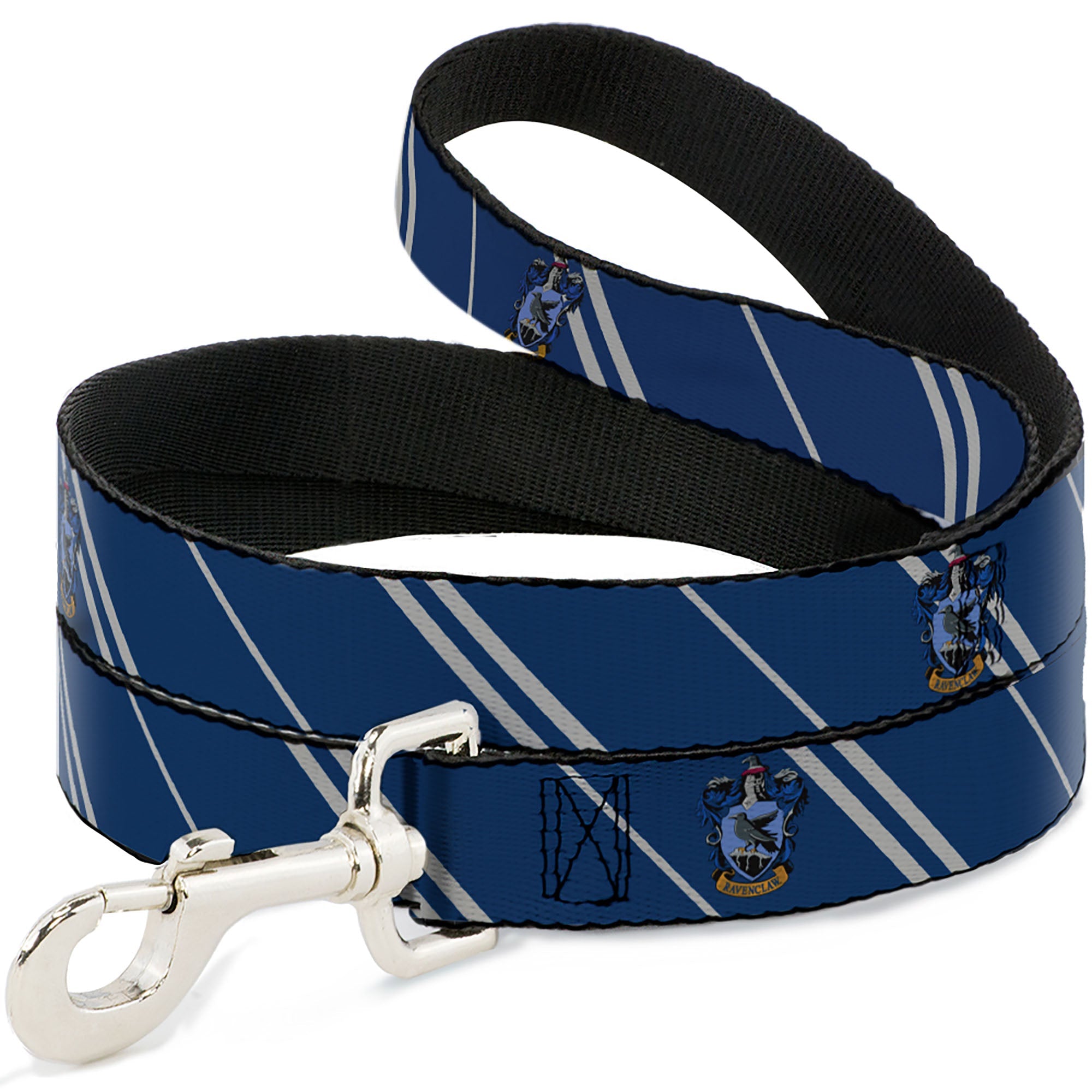 Harry Potter Dog Leash - RAVENCLAW Crest/Stripe Blue/Gray