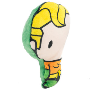 DC Comics Plush Dog Toy - Chibi Aquaman Standing Pose