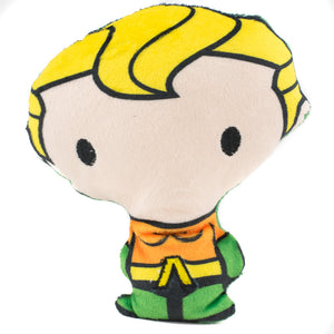DC Comics Plush Dog Toy - Chibi Aquaman Standing Pose
