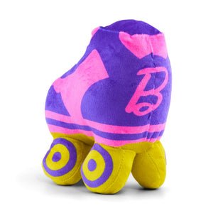 Dog Toy Squeaker Plush - Barbie Roller Skate Replica Pink/Blue