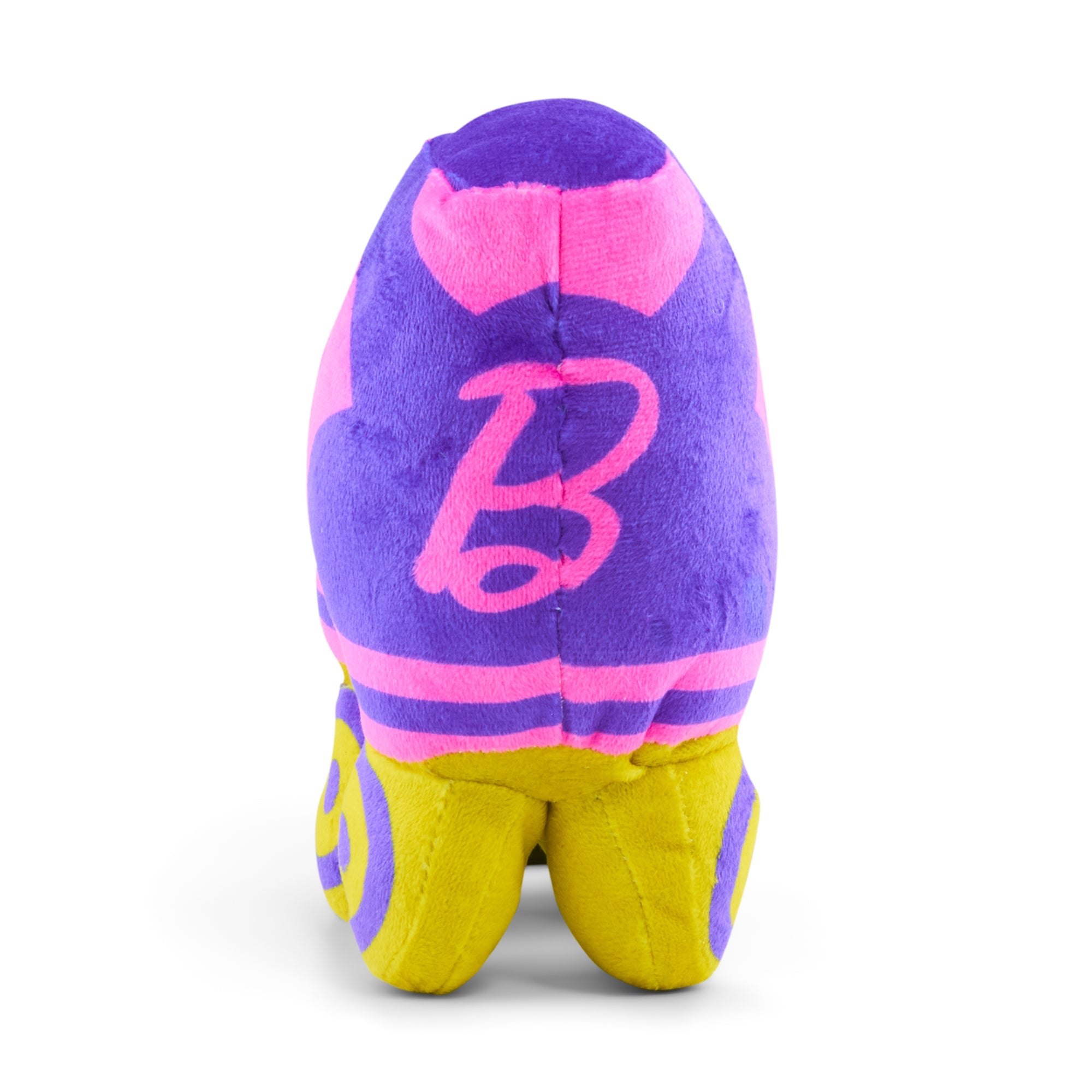 Dog Toy Squeaker Plush - Barbie Roller Skate Replica Pink/Blue