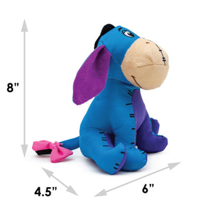 Disney's Eeyore Squeaker Plush Dog Toy - Winnie the Pooh Eeyore Sitting Pose Blue