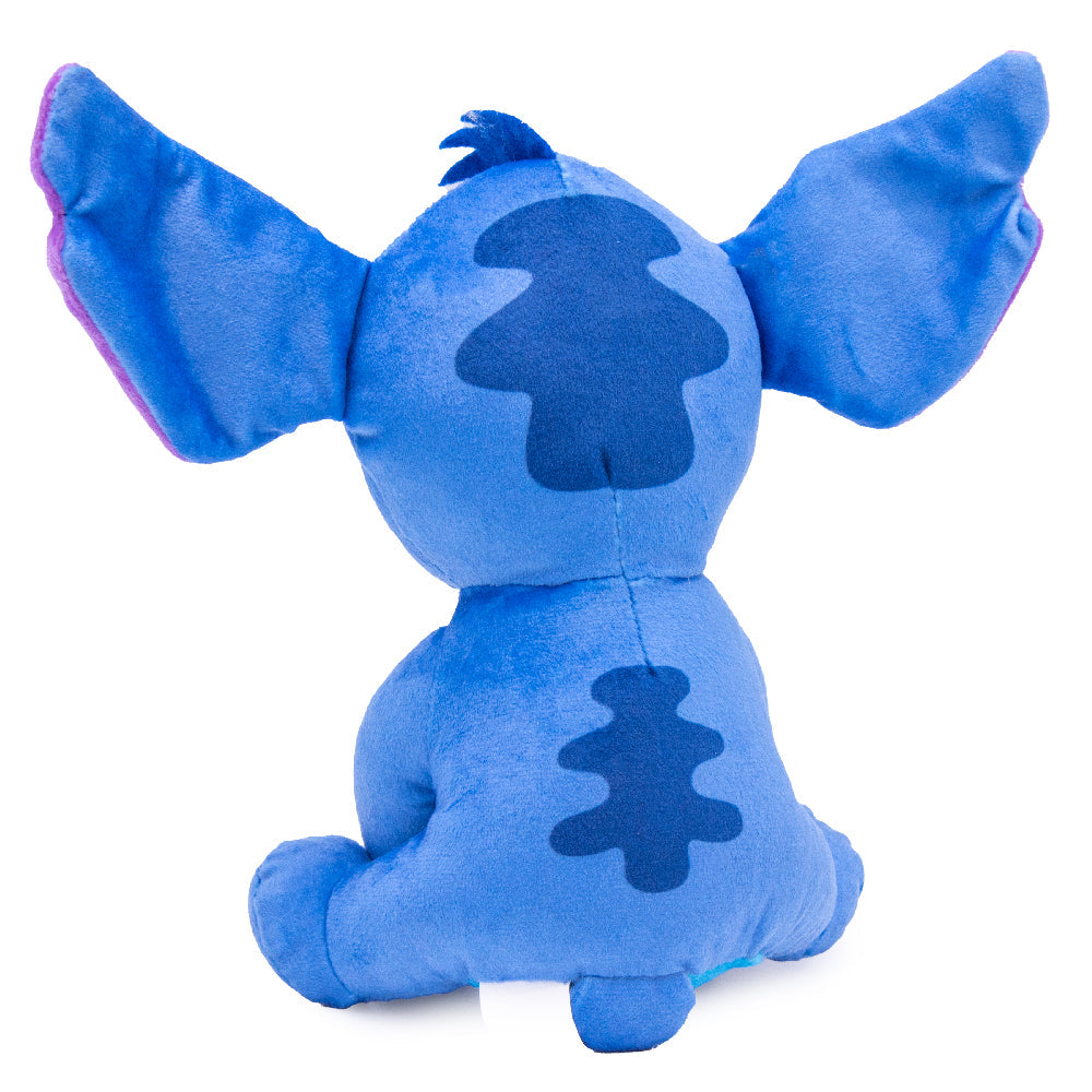 Disney Stitch Squeaker Plush - Lilo and Stitch Stitch Full Body Sitting Pose | Dog Toy