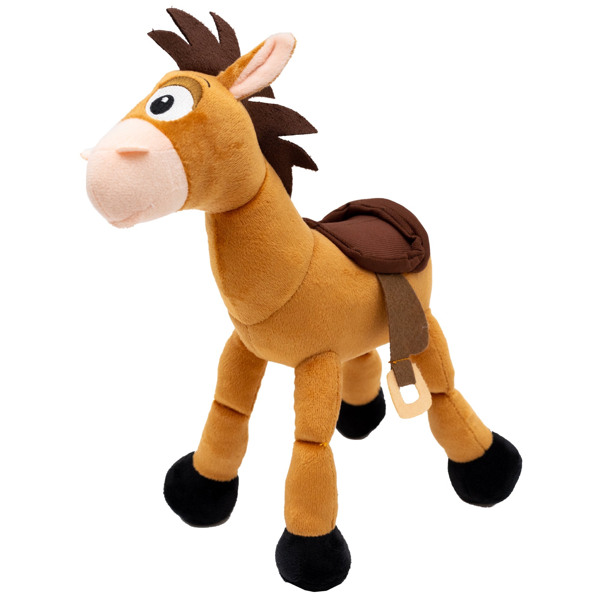 Soft Plush Squeaker Dog Toy Non Abrasive Felt Material Gentle Teeth Safe Design Poly Fill Comfort Stuffing Disney Toy Story Bullseye Character Officially Licensed Pet Toy Interactive Play Essential Fetch Game Ready Cuddly Companion Perfect