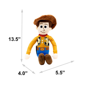 Dog Toy Squeaker Plush - Pixar Toy Story Woody Full Body Pose