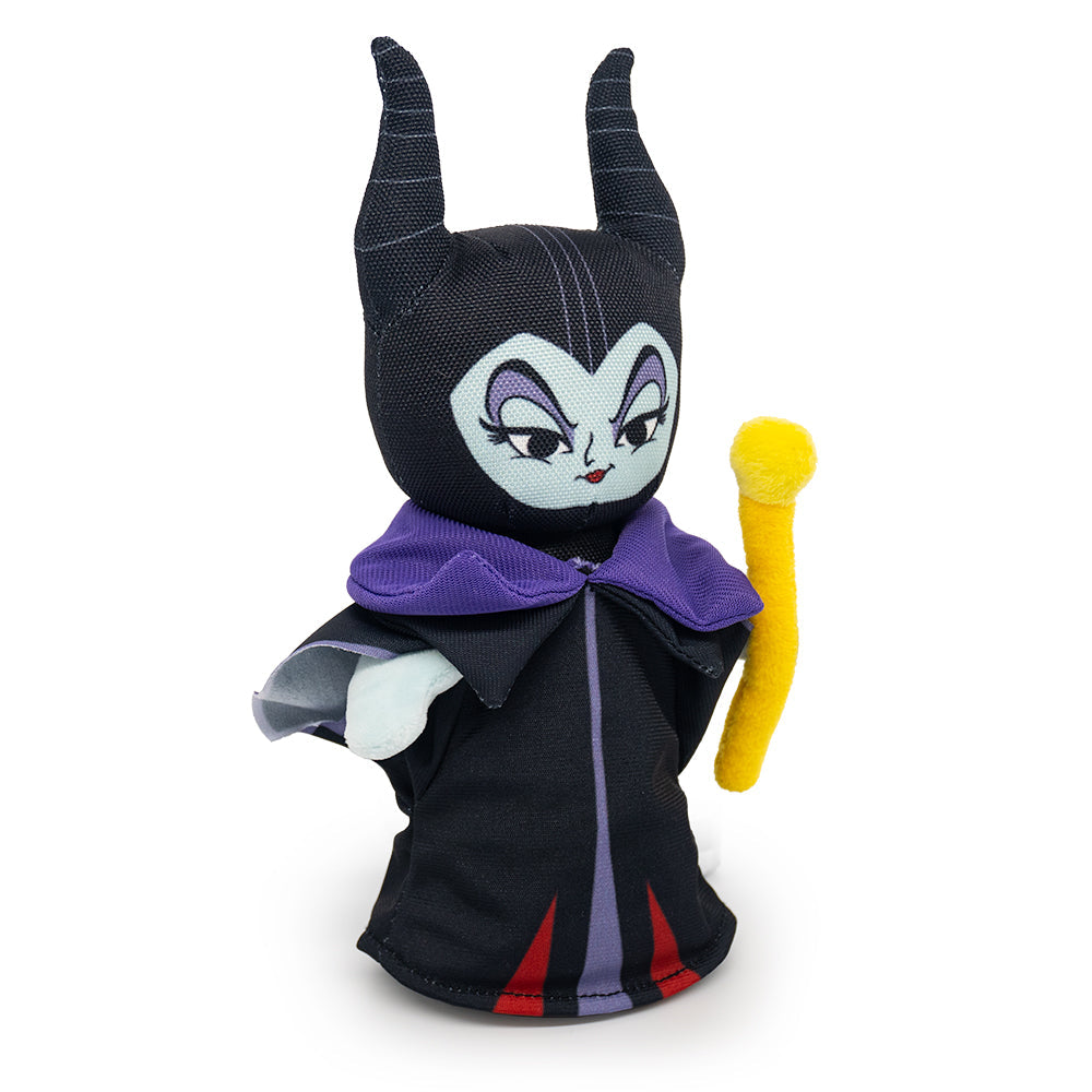Disney's Maleficent Squeaker Plush Dog Toy - Sleeping Beauty Villain Maleficent with Septor