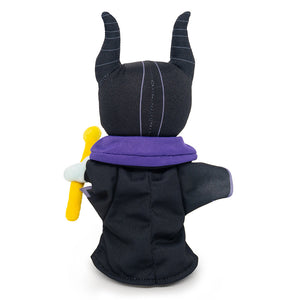 Disney's Maleficent Squeaker Plush Dog Toy - Sleeping Beauty Villain Maleficent with Septor