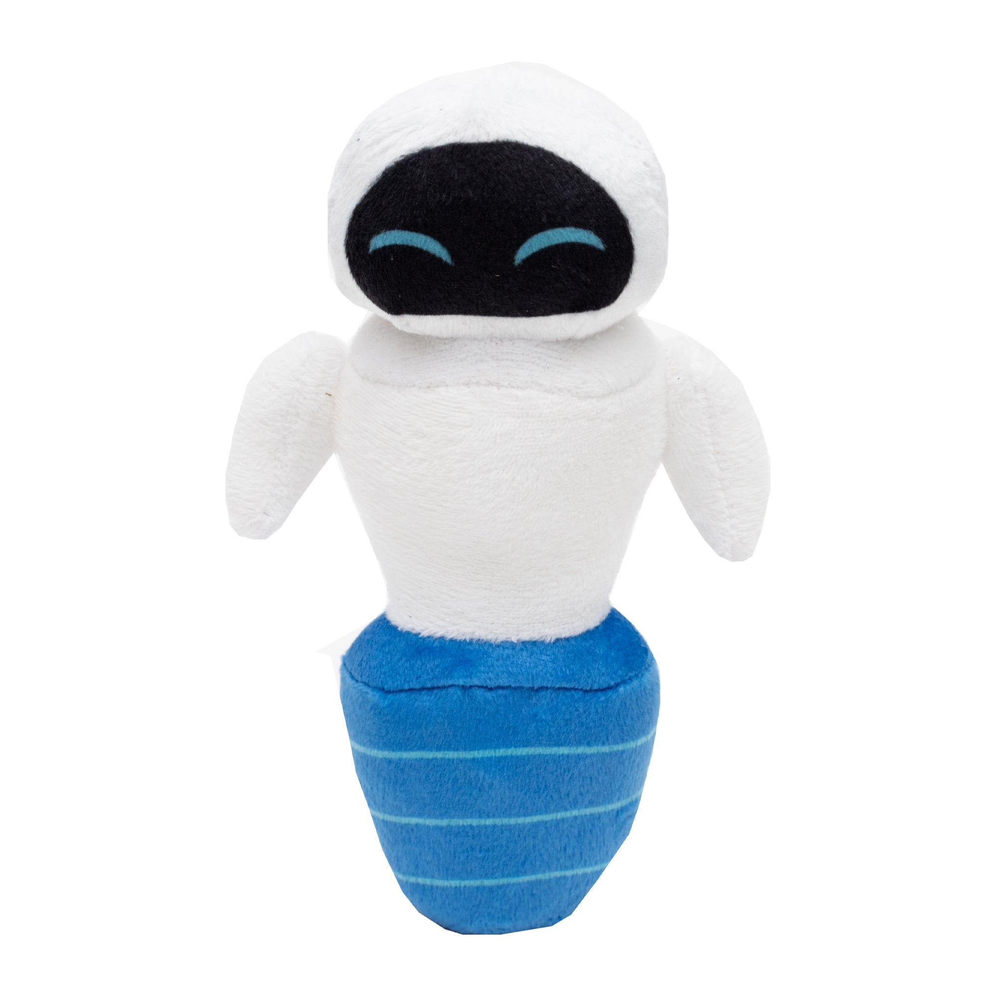 Dog Toy Squeaker Plush - Pixar Wall-E EVE Robot Full Body Pose