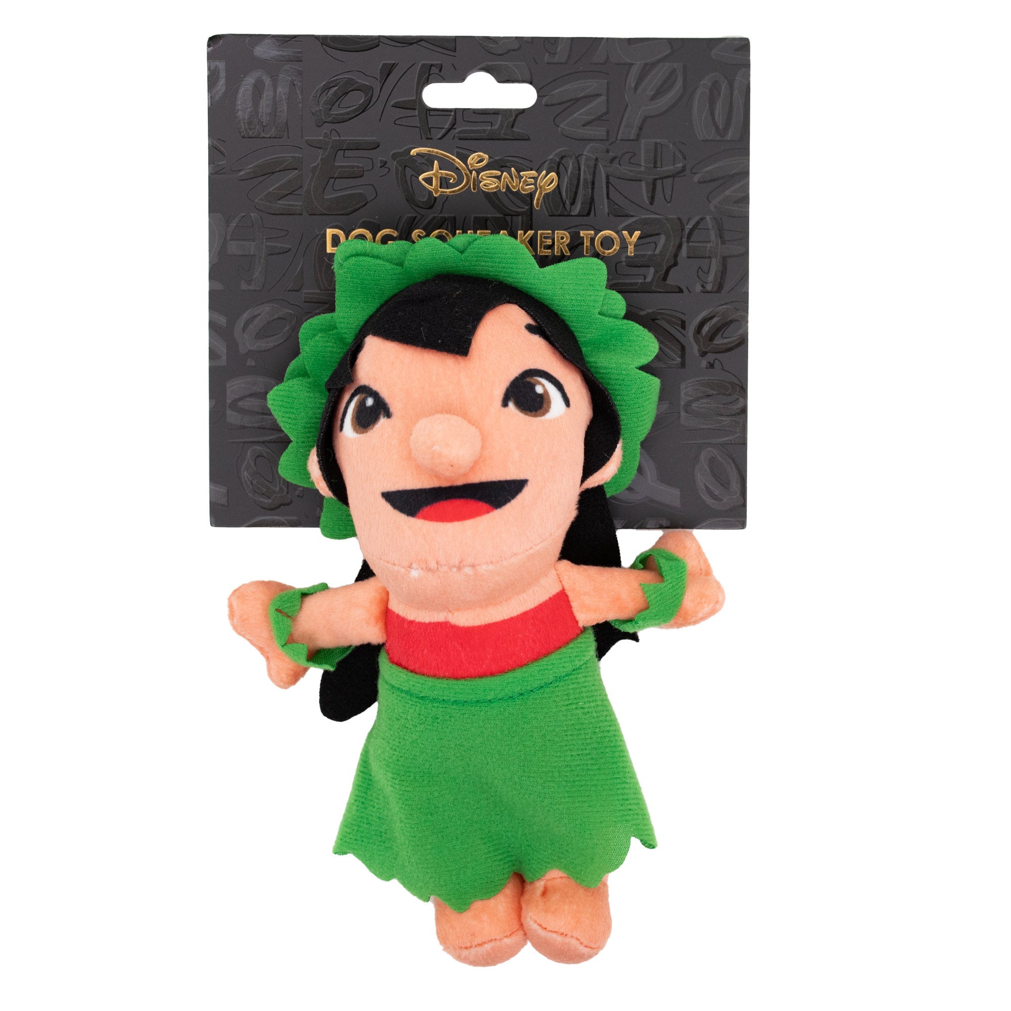 Disney Hula Stitch Squeaker Plush - Lilo and Stitch Lilo Hula Dance Full Body Pose