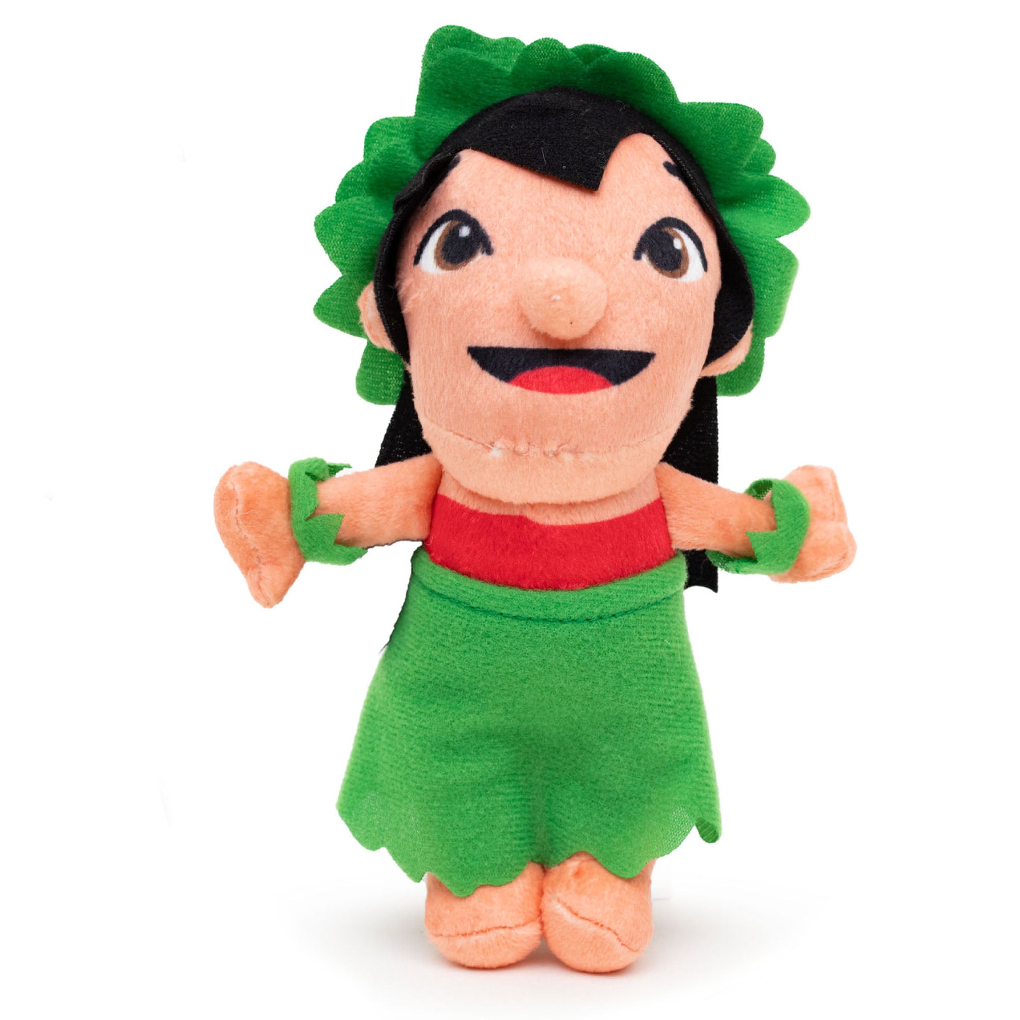 Disney Hula Stitch Squeaker Plush - Lilo and Stitch Lilo Hula Dance Full Body Pose